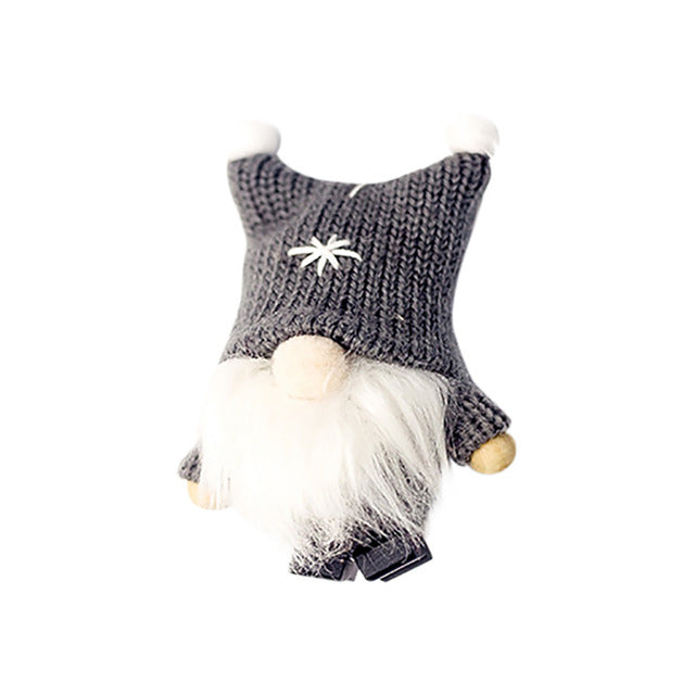 Christmas Gnome Plush Doll Ornament for Cozy Decor