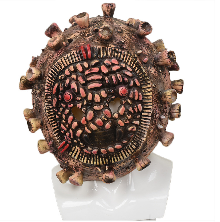 Oversized Virus Mask Halloween Horror Costume Prop