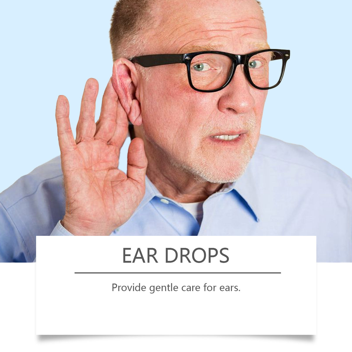 Ear Care Drops for Gentle Daily Cleansing & Comfort