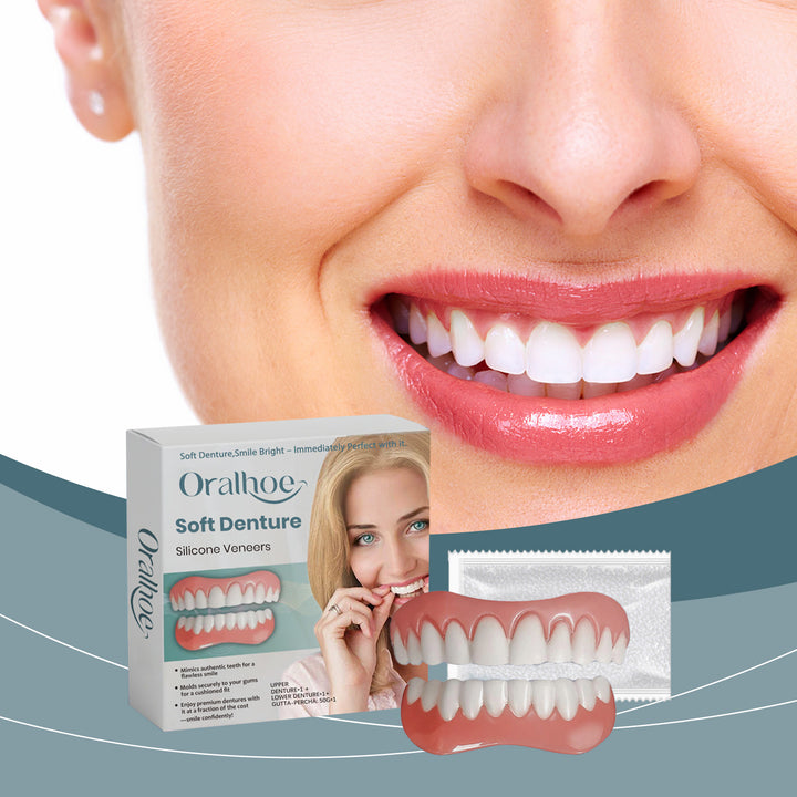 Removable Silicone Veneers for an Instantly Brighter Smile