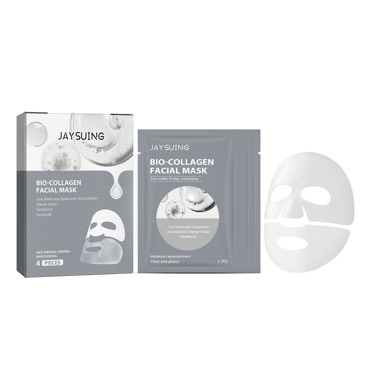 Bio-Collagen Hydrogel Mask for Firm, Dewy Skin