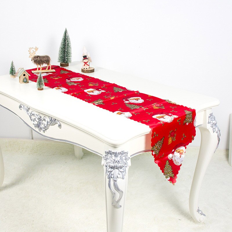Christmas Table Runner Mat for Festive Holiday Tables