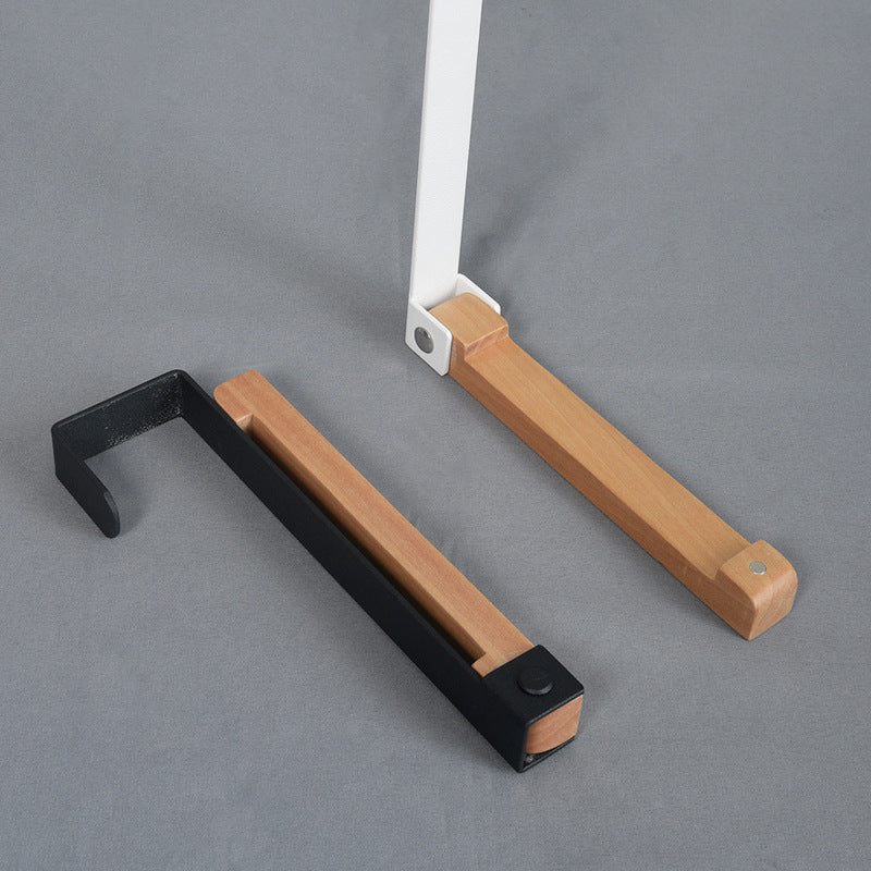 Wood Over Door Hook for Bags and Robes, No Drilling