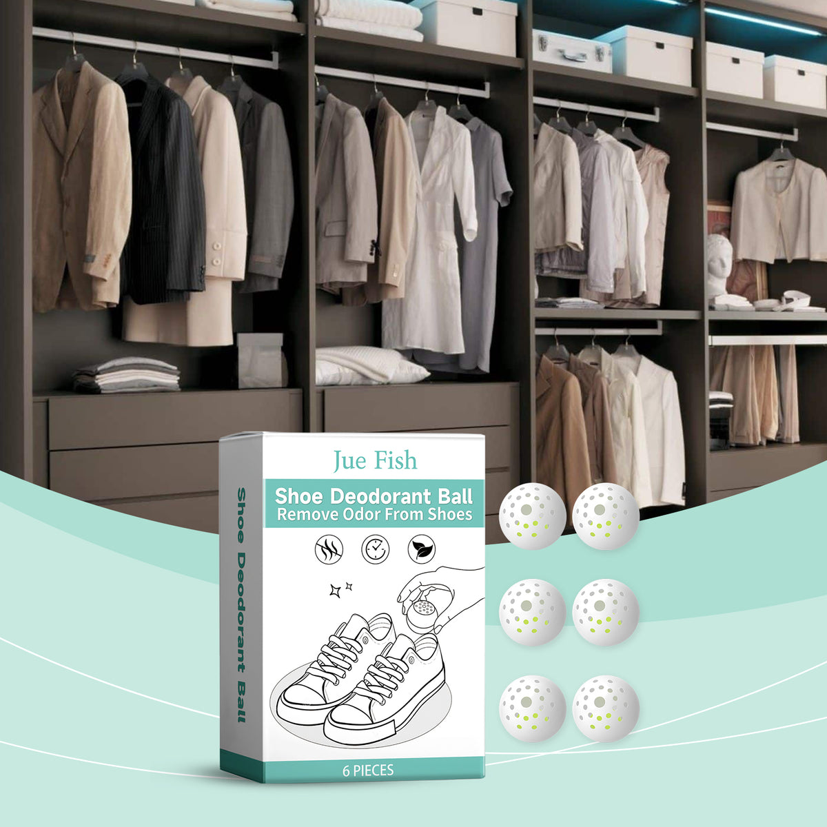 Shoe Deodorizer Balls for Long-Lasting Shoe Freshness