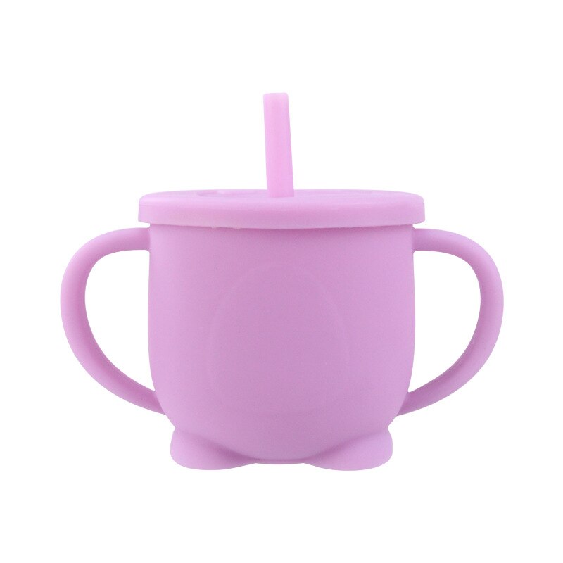 Toddler Silicone Sippy Cup for Independent Drinking