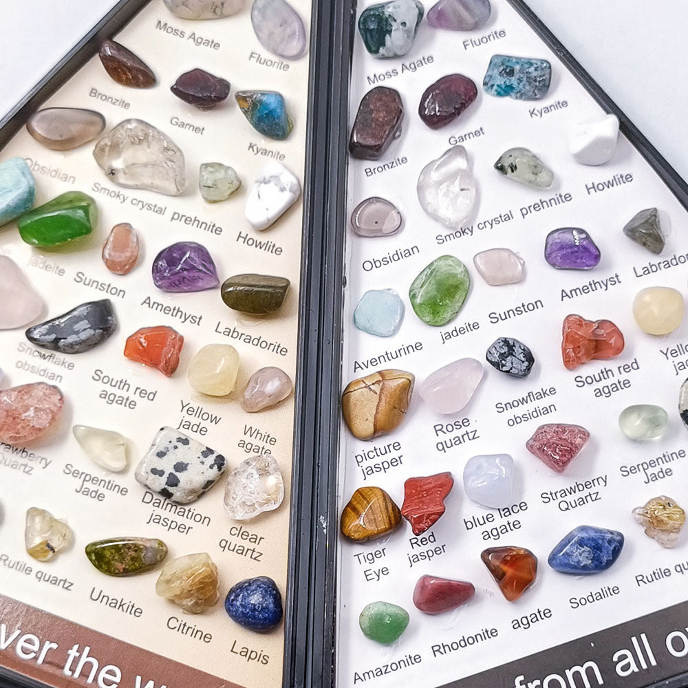 36-Piece Crystal Collection Display Box for Beginners