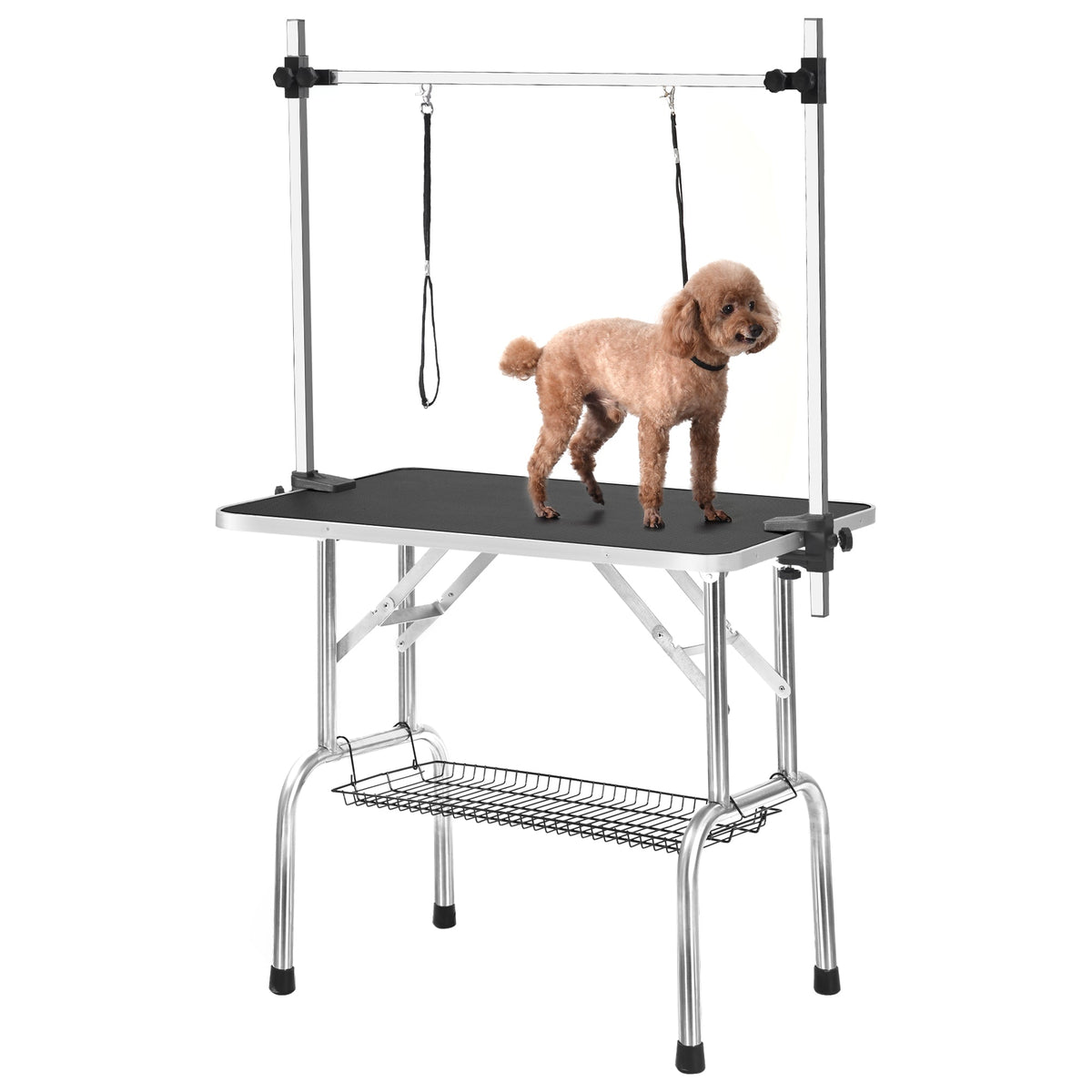 Foldable Professional Dog Grooming Table with Arm & Noose