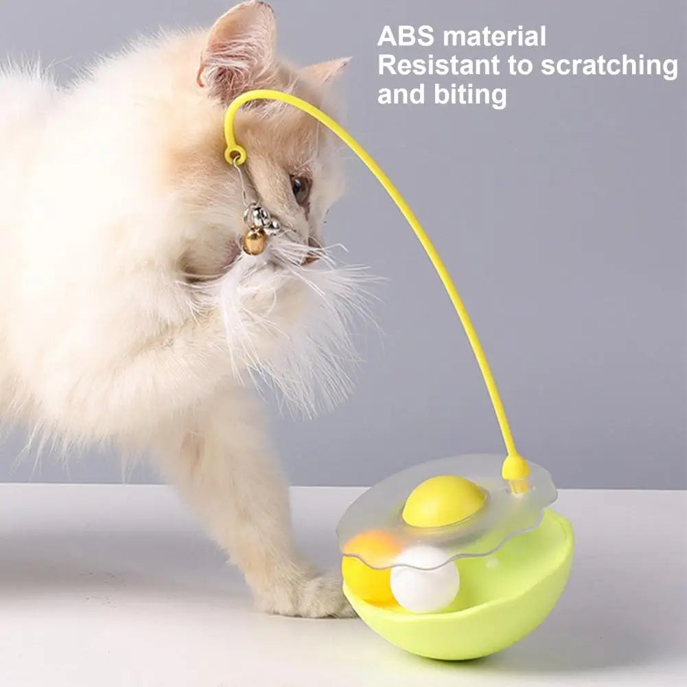 Interactive Cat Toy for Indoor Exercise & Enrichment