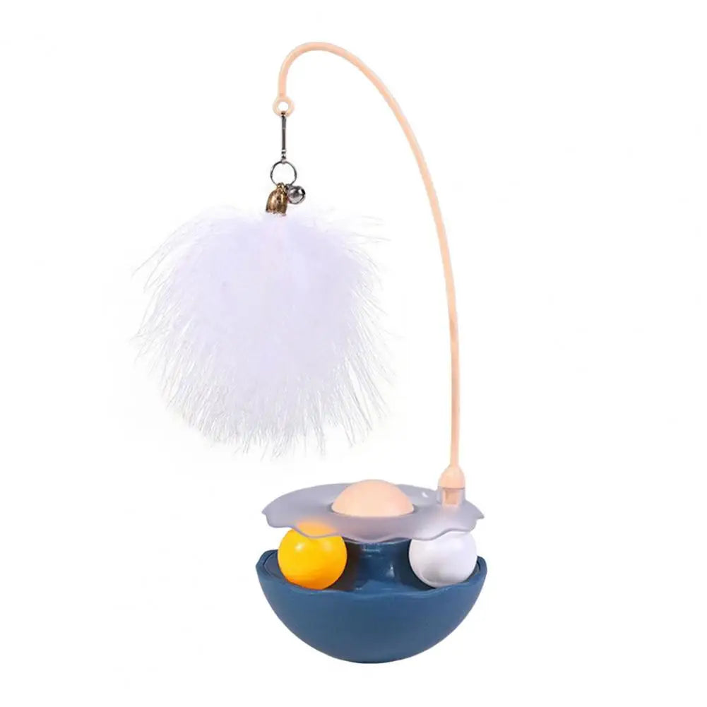 Interactive Cat Toy for Indoor Exercise & Enrichment