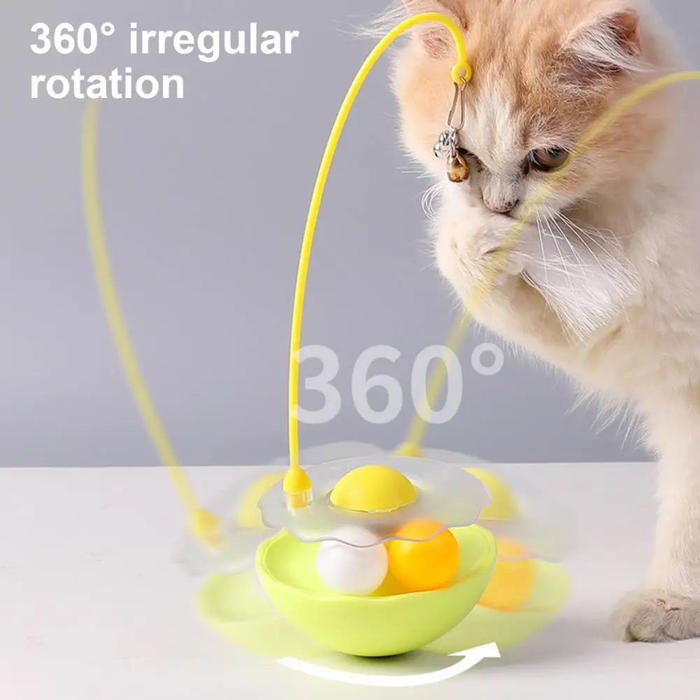 Interactive Cat Toy for Indoor Exercise & Enrichment