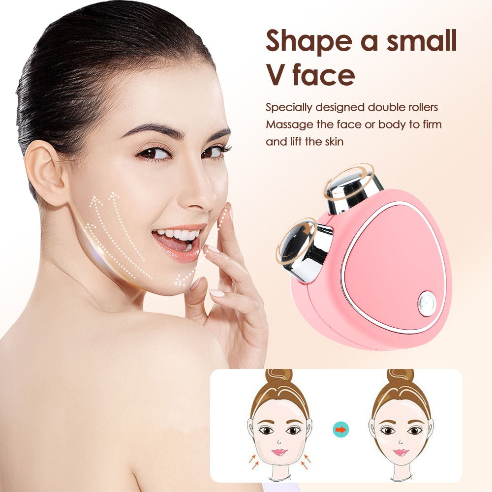 Microcurrent Face Massager — Instant Lift & V‑Face Sculpting