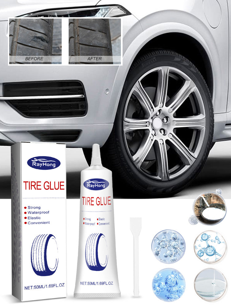 Tire Repair Glue 50ml | Waterproof Rubber Repair