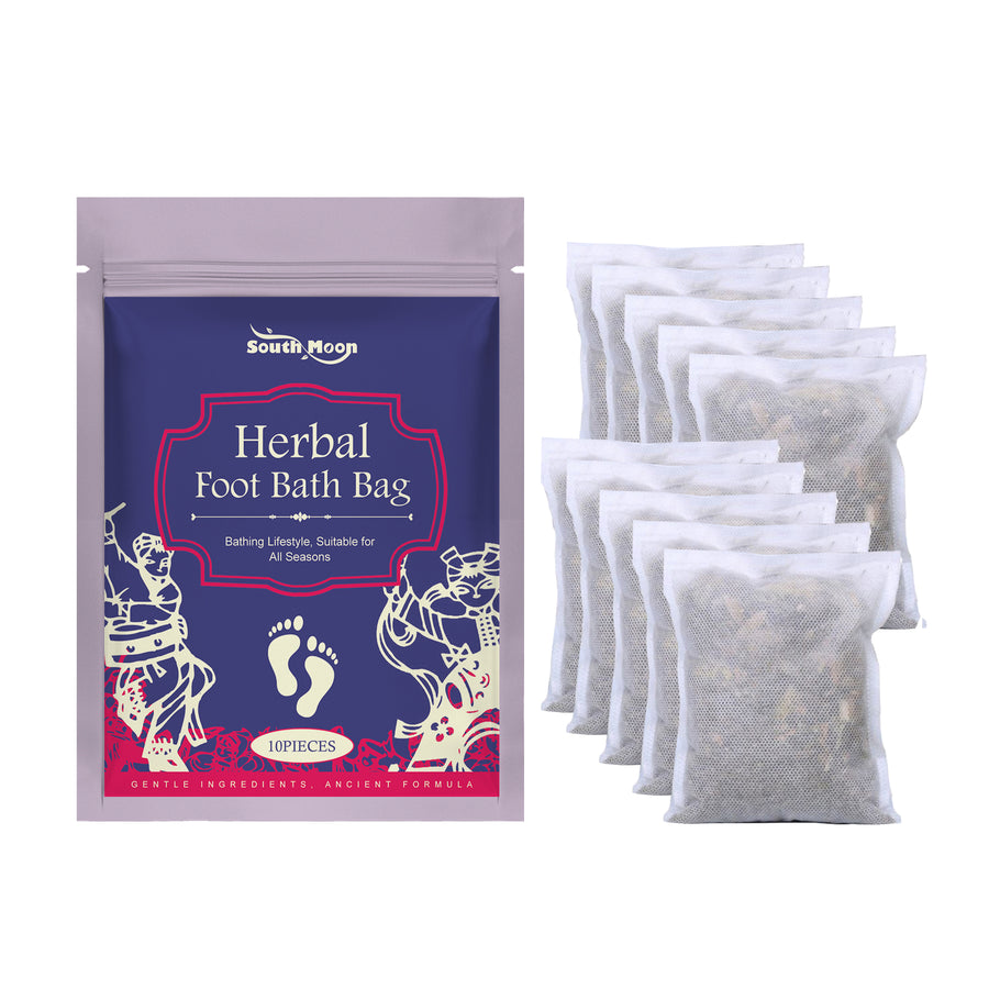 Herbal Foot Soak Bags for Tired, Cold Feet Relief