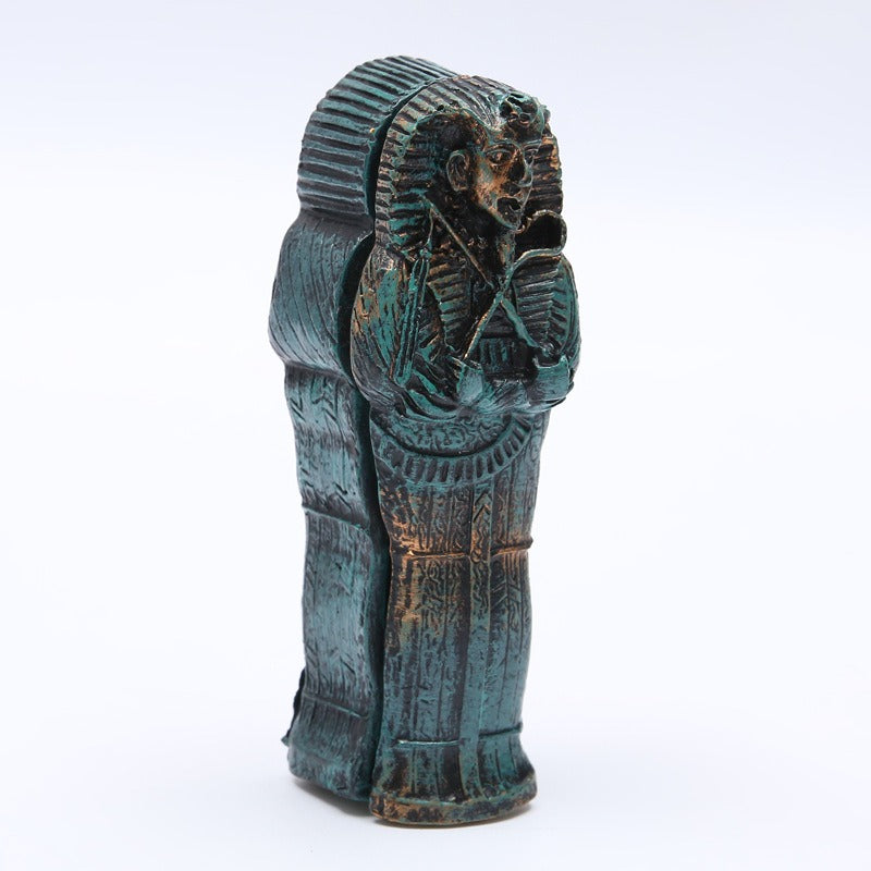 Egyptian Mummy Coffin Fish Tank Ornament for Aquariums