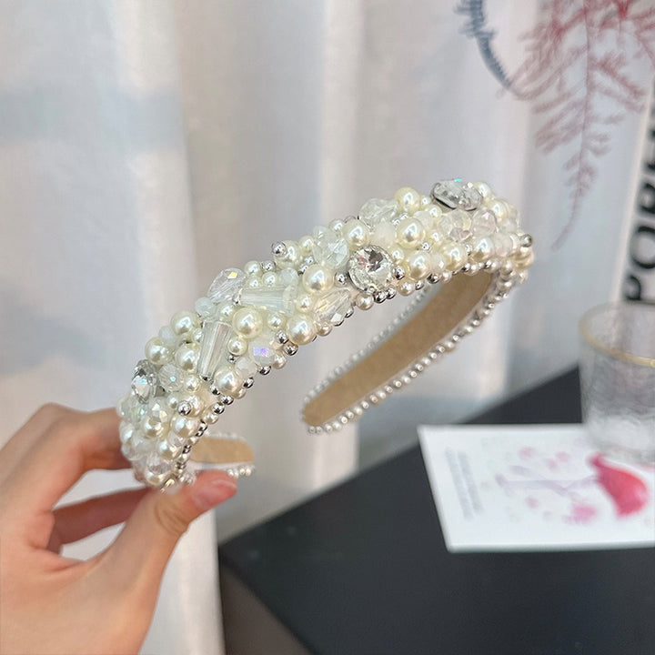 Pearl Crystal Headband for Instant Retro Glamour Looks