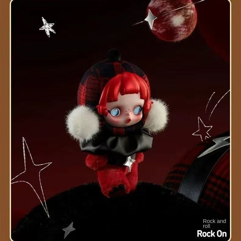 SKULLPANDA Winter Plush Collectible With Cute Style
