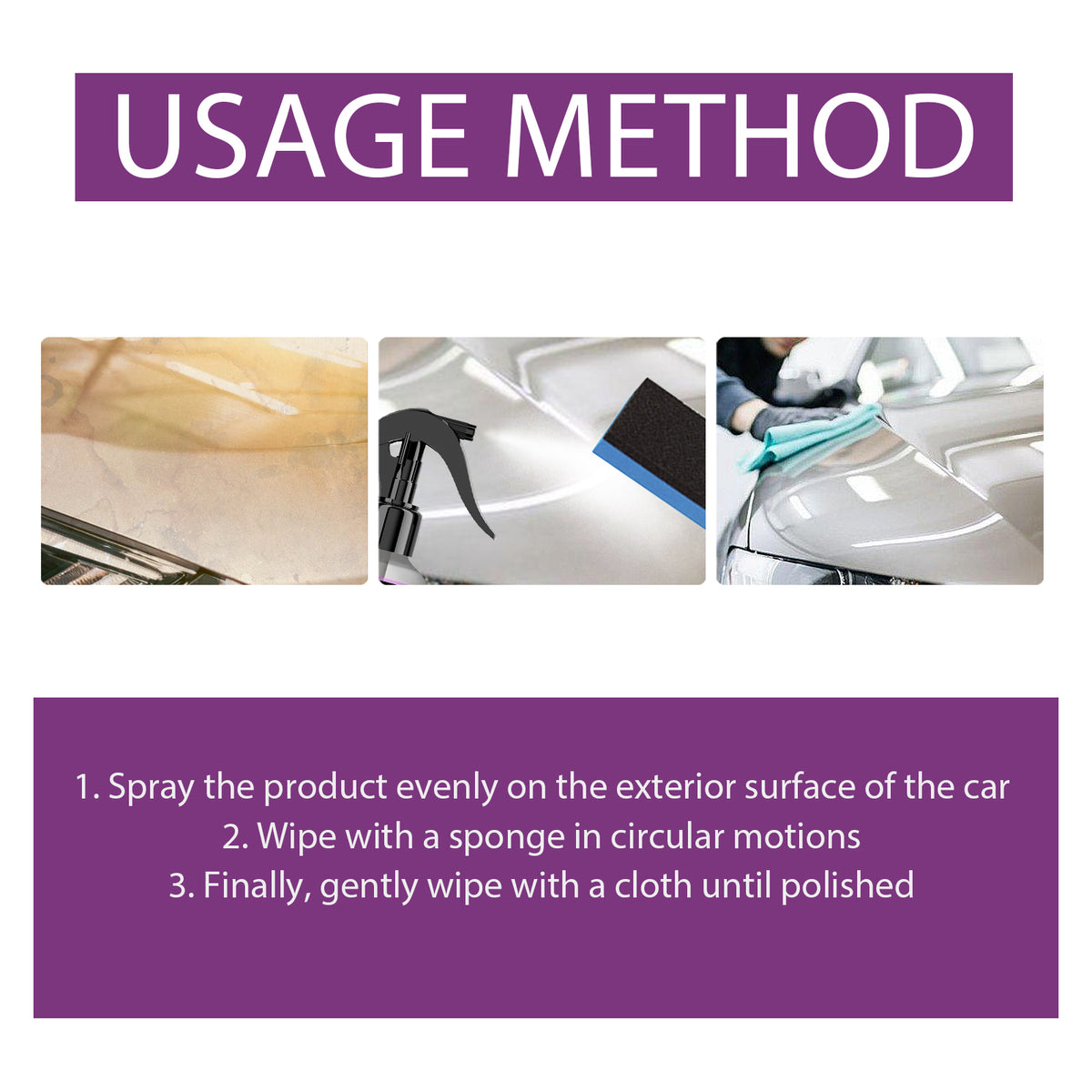 Car Coating Spray for Quick Paint Protection & Shine