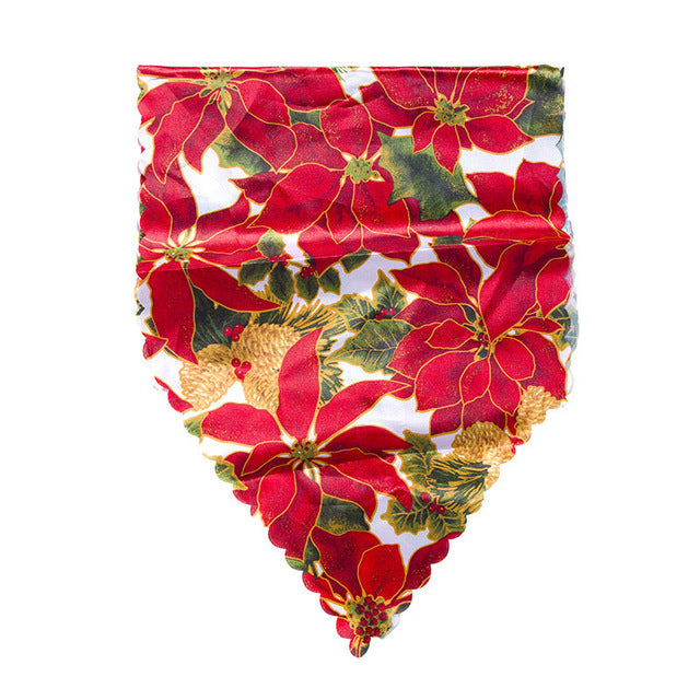 Christmas Table Runner Mat for Festive Holiday Tables