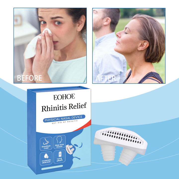 Nasal Relief Device for Rhinitis Congestion Comfort