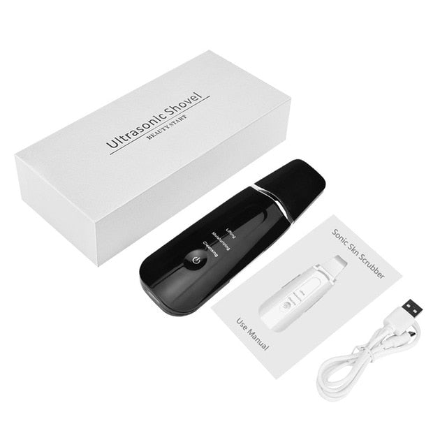 Ultrasonic Skin Scrubber for Deep Pore Cleansing
