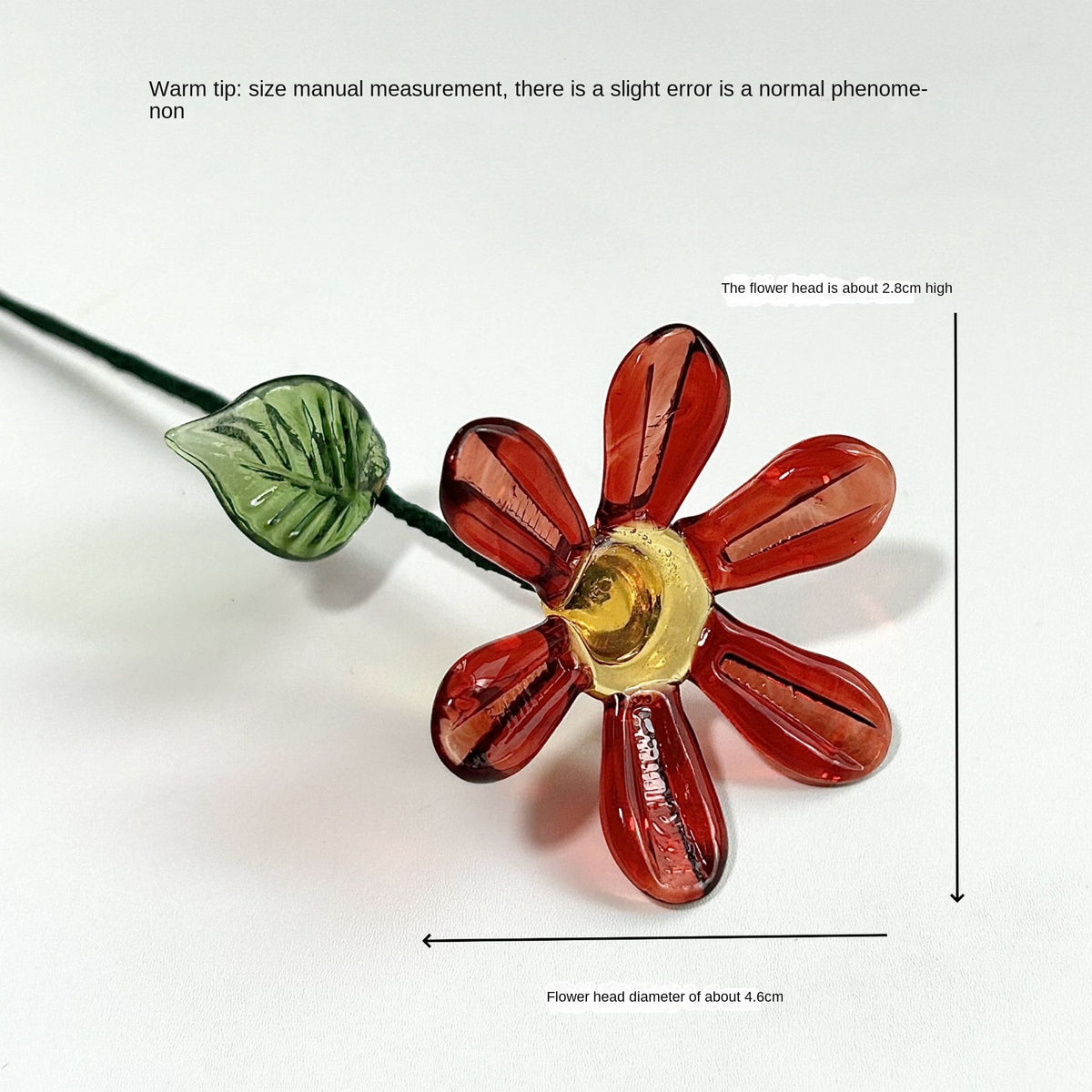 Glass Birth Flower Vase for Colorful, Lasting Home Decor