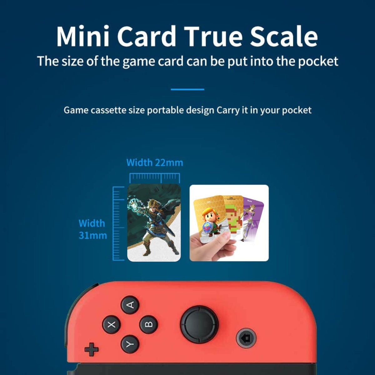 Zelda Kingdom Tears NFC Cards: 38-Pack Pocket Collection