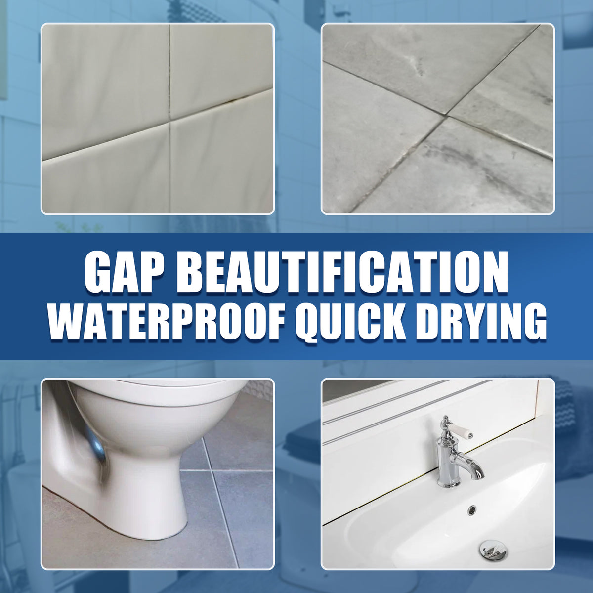 Tile Repair Pen for Waterproof, Bright Grout Lines