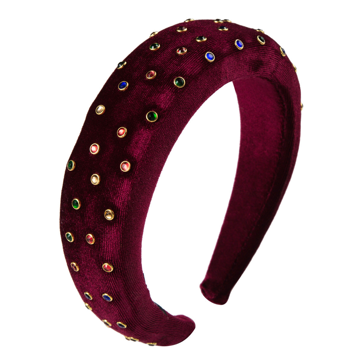 Wide Padded Velvet Headband for Instant Polished Style