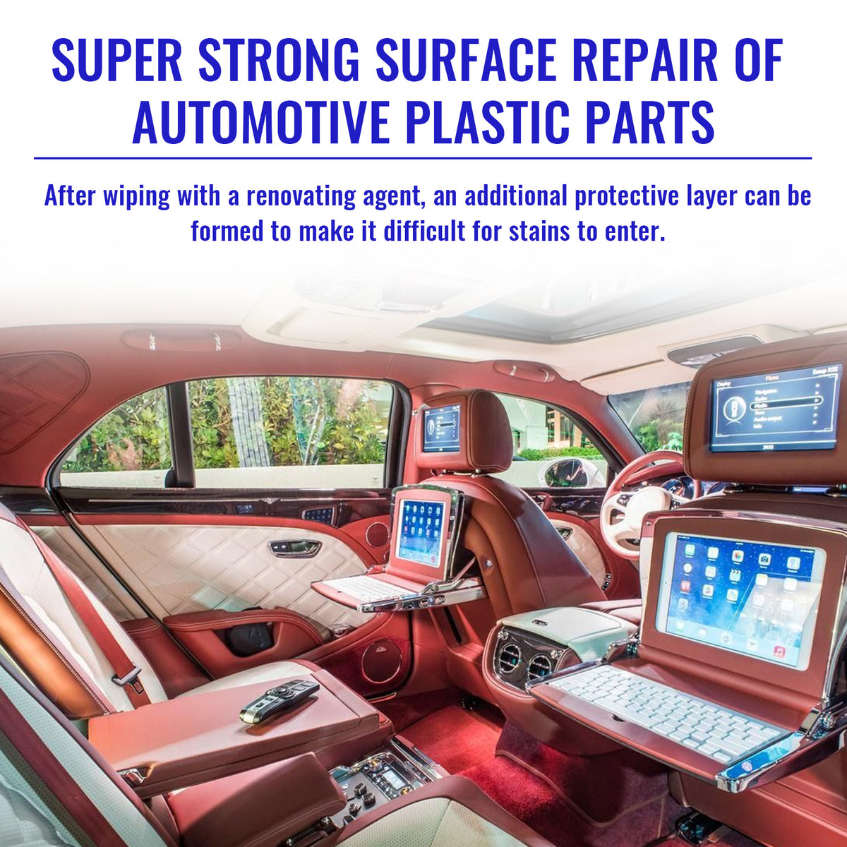 Automotive Plastic Scratch Repair Protective Coating