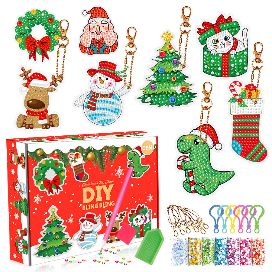 Christmas Diamond Painting Ornament Craft Kit for Joy