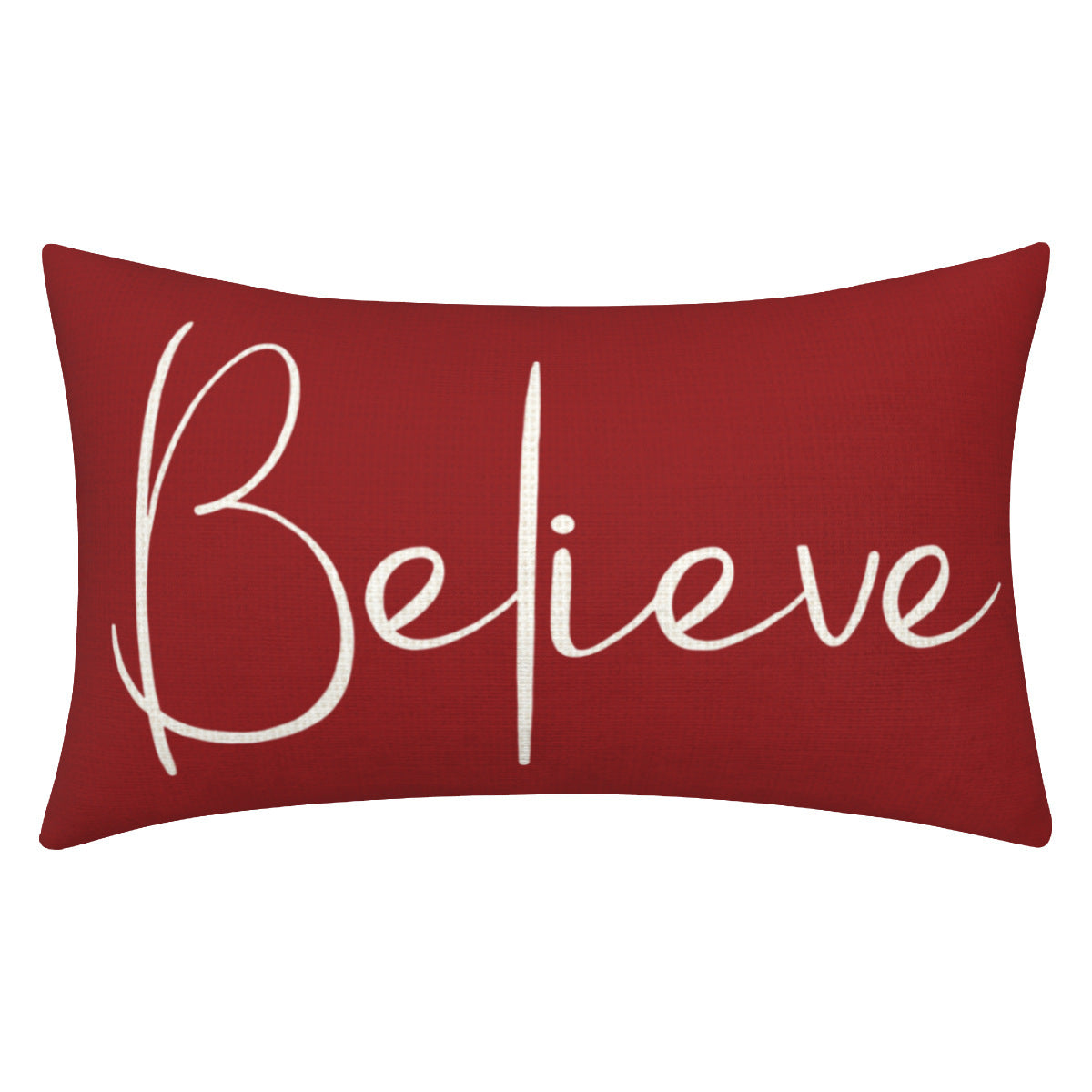 Christmas Pillow Covers Set: Red Merry Christmas Decor