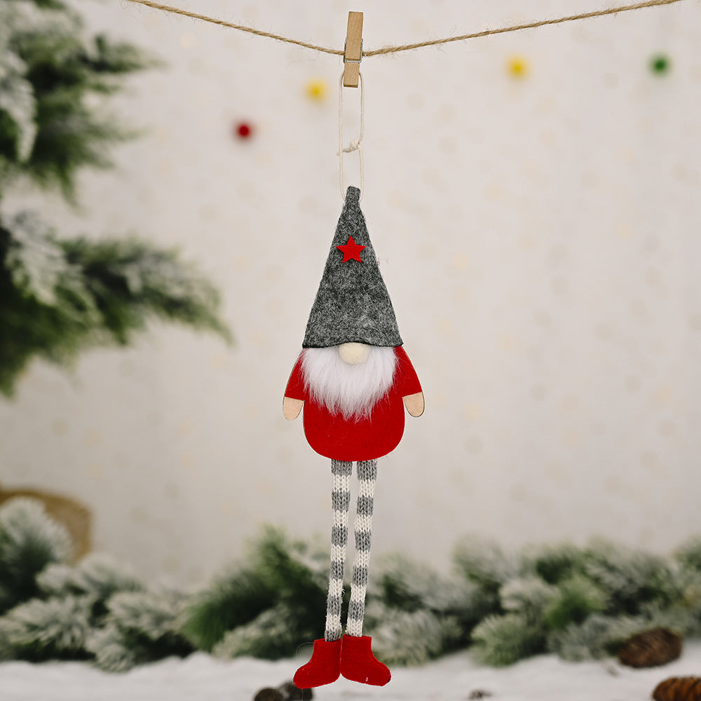 Hanging Gnome Christmas Ornaments | 3-Piece Decor Set