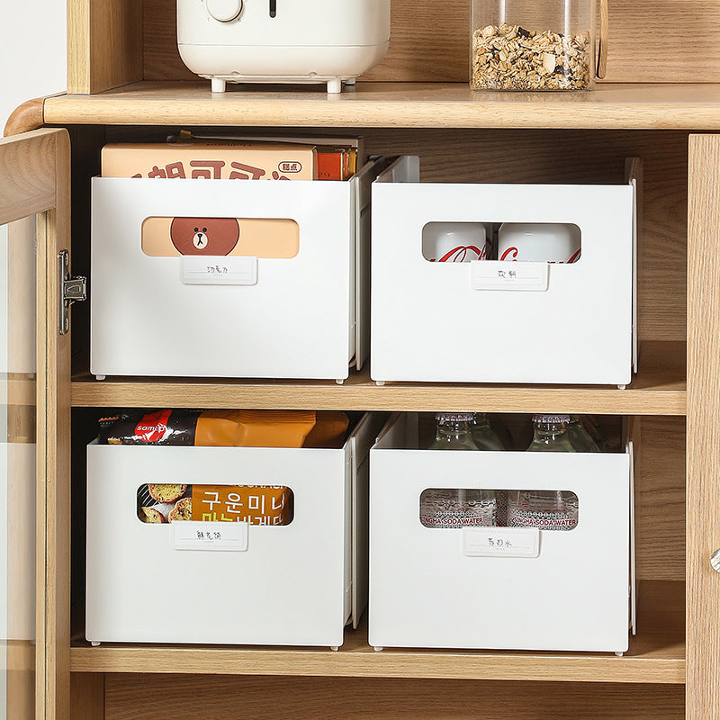 Retractable Kitchen Drawer Organizer Box, 28-50 cm