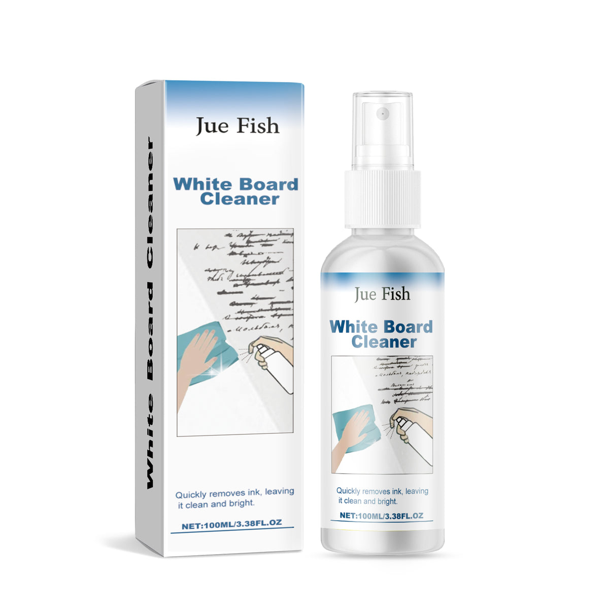 Whiteboard Cleaner for Fast, Trace-Free Ink Removal