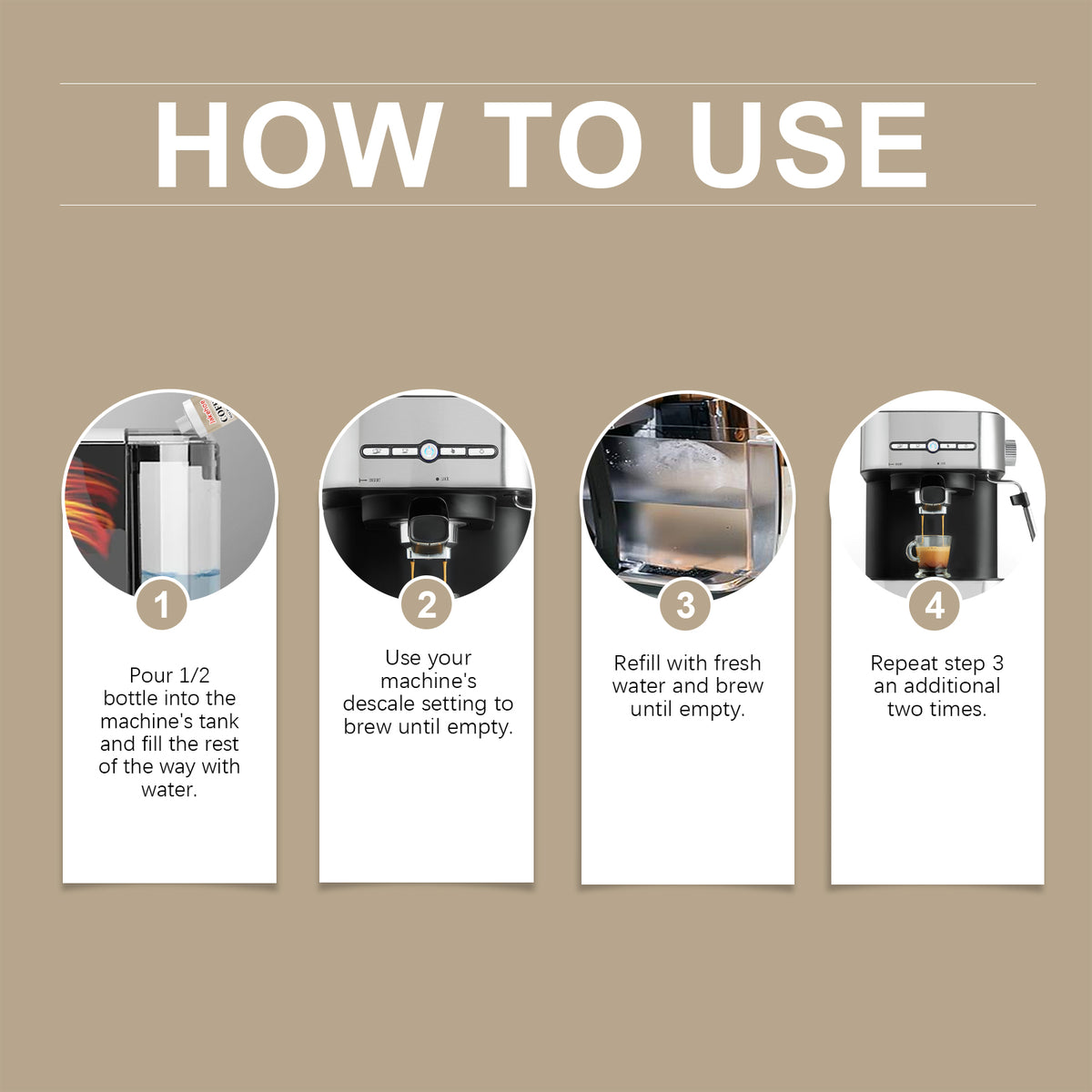 Coffee Machine Descaler for Cleaner, Better-Tasting Coffee