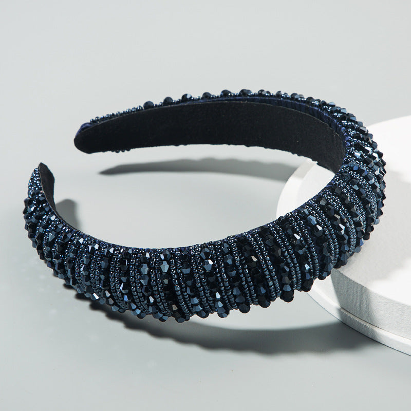 Hand-Woven Beaded Hair Hoop for Instant Polished Style