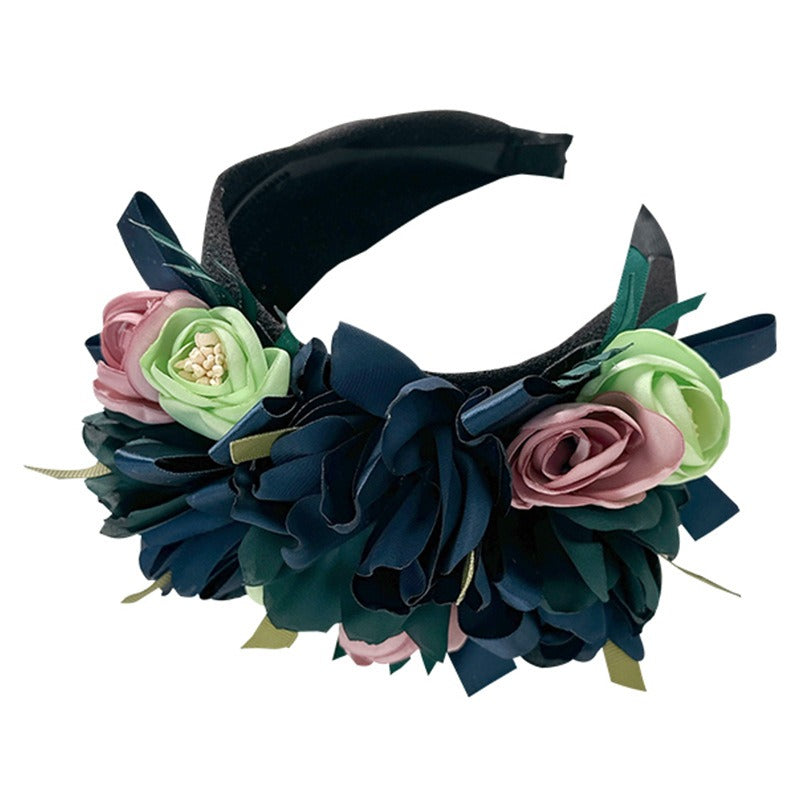 Handmade Floral Headband For Effortless Outfit Style