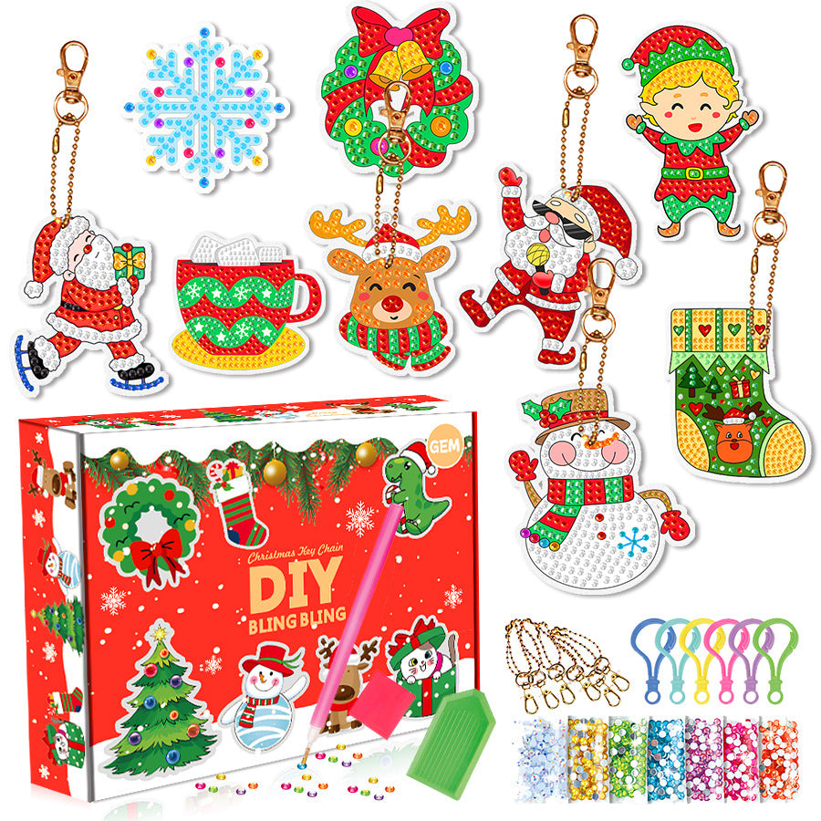 Christmas Diamond Painting Ornament Craft Kit for Joy