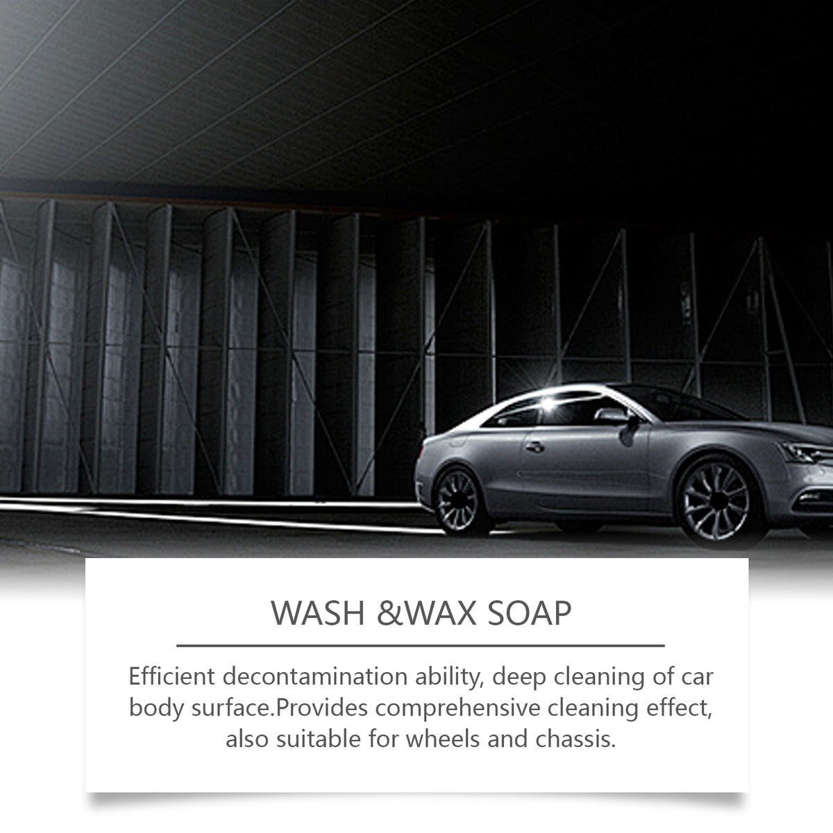 Car Wash Liquid for Heavy Dirt, Grime & Smooth Paint