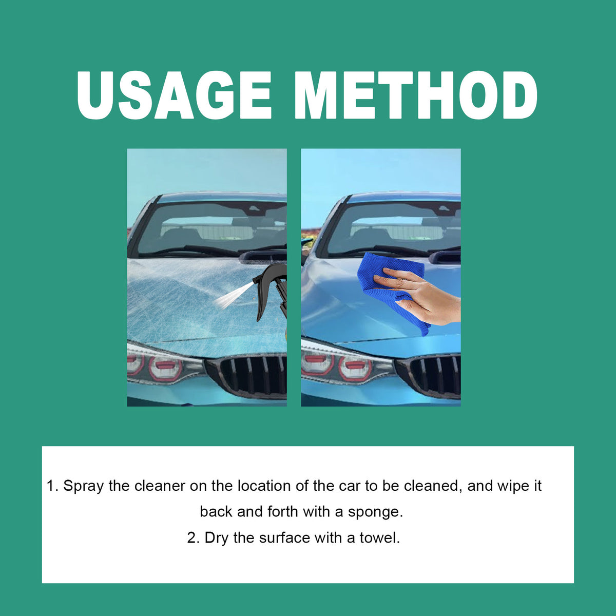 SiO2 Spray Detailer for Instant Car Shine & Protection