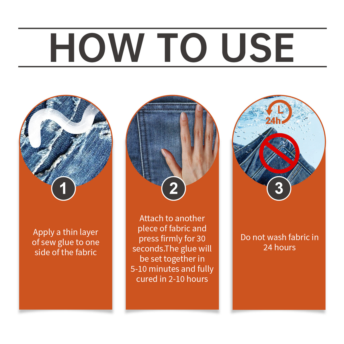 Fabric Repair Glue for Fast, Transparent Garment Fixes