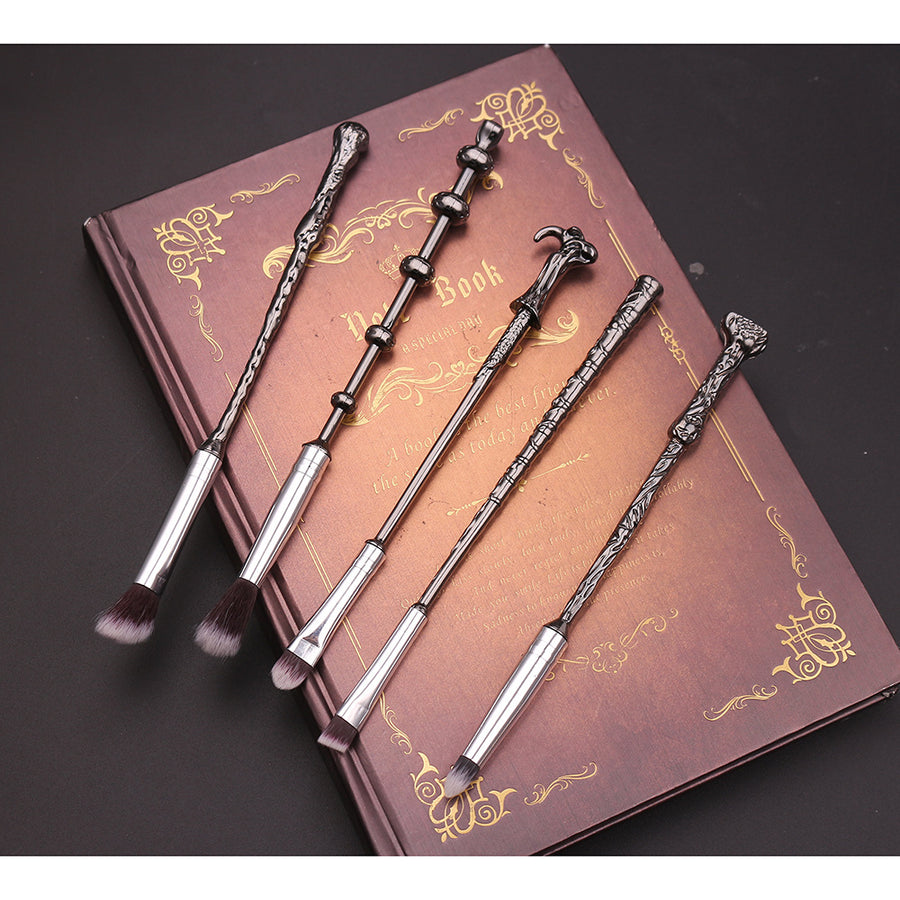 Wand Makeup Brush Set — 10-Piece Harry Potter Inspired