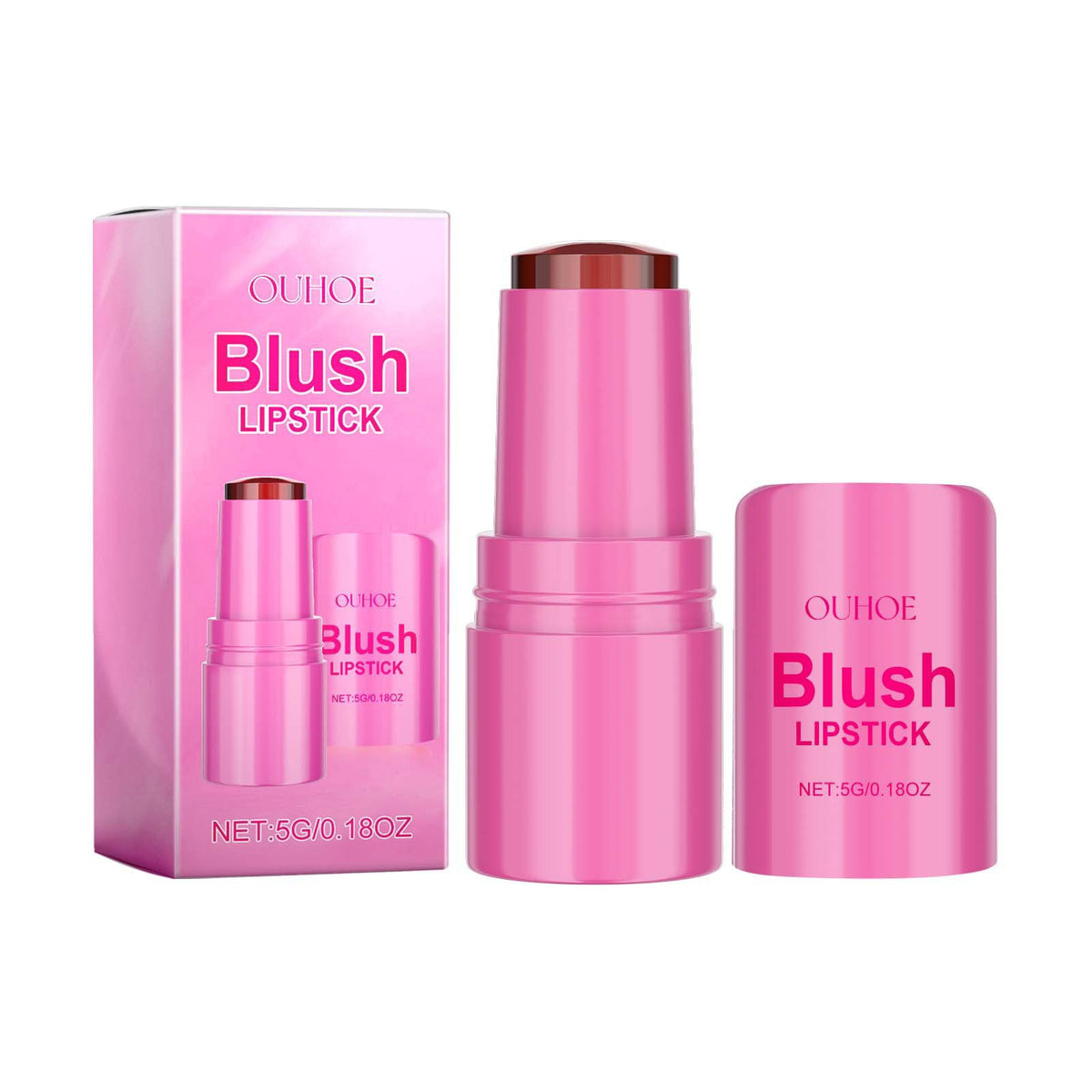 Jelly Blush Stick: Buildable Color for Lips & Cheeks