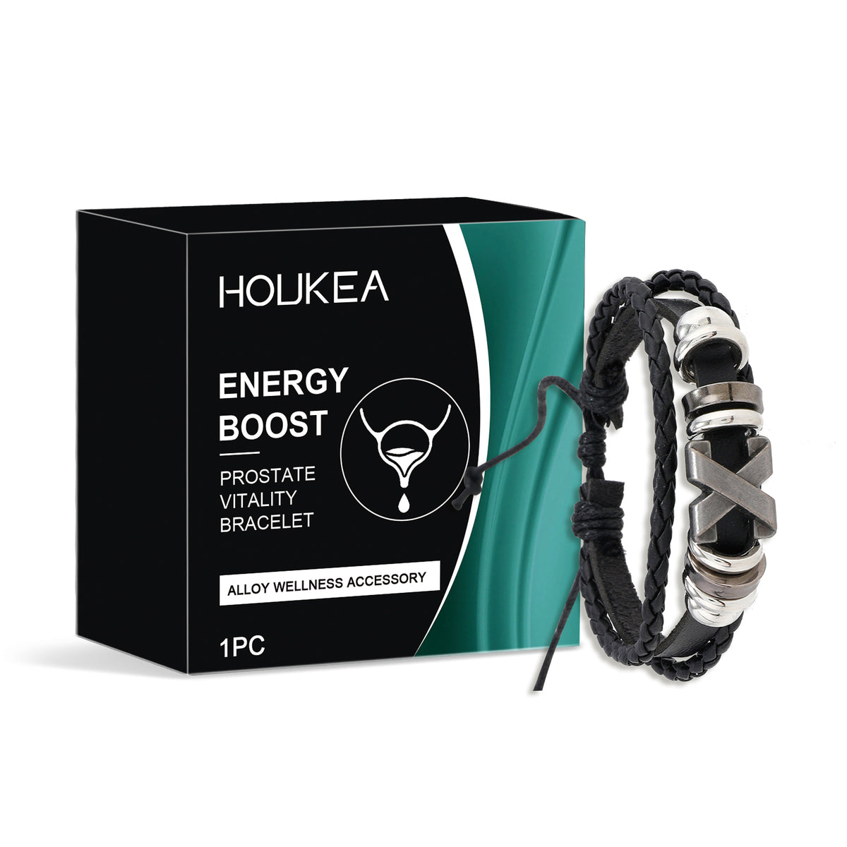 Men's Wellness Bracelet for Everyday Comfort & Style