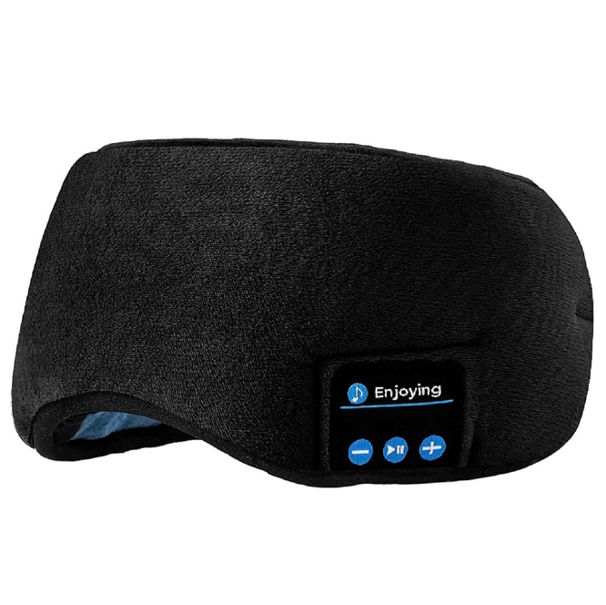 Bluetooth Sleep Eye Mask with Speakers for Night Audio