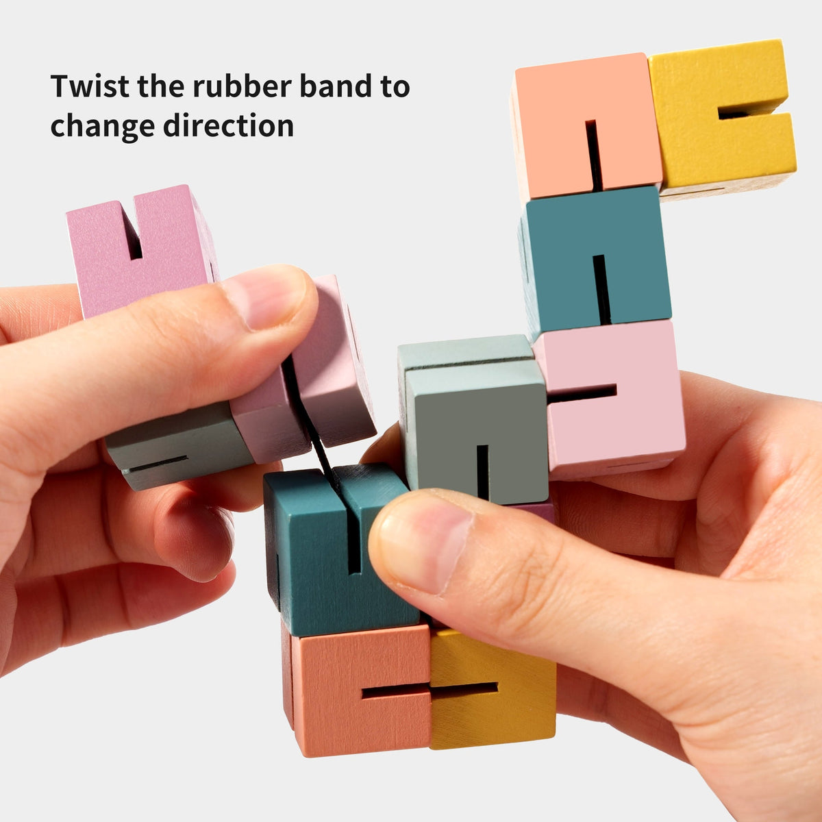 Twistable Building Blocks for Open-Ended Creative Play