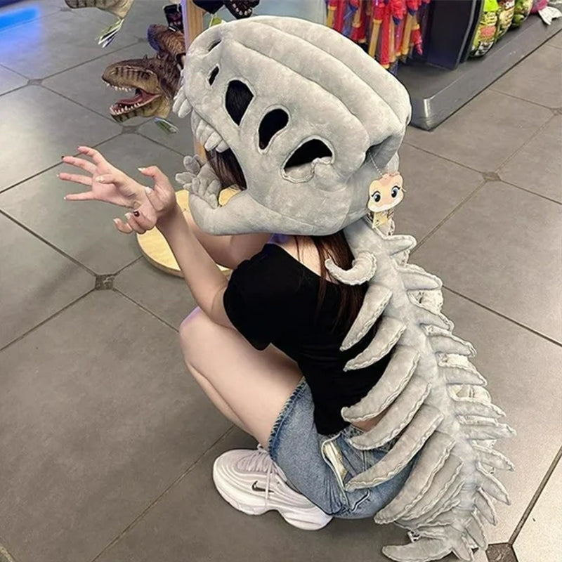3D Dinosaur Skeleton Costume for Kids - Funny Dress-Up
