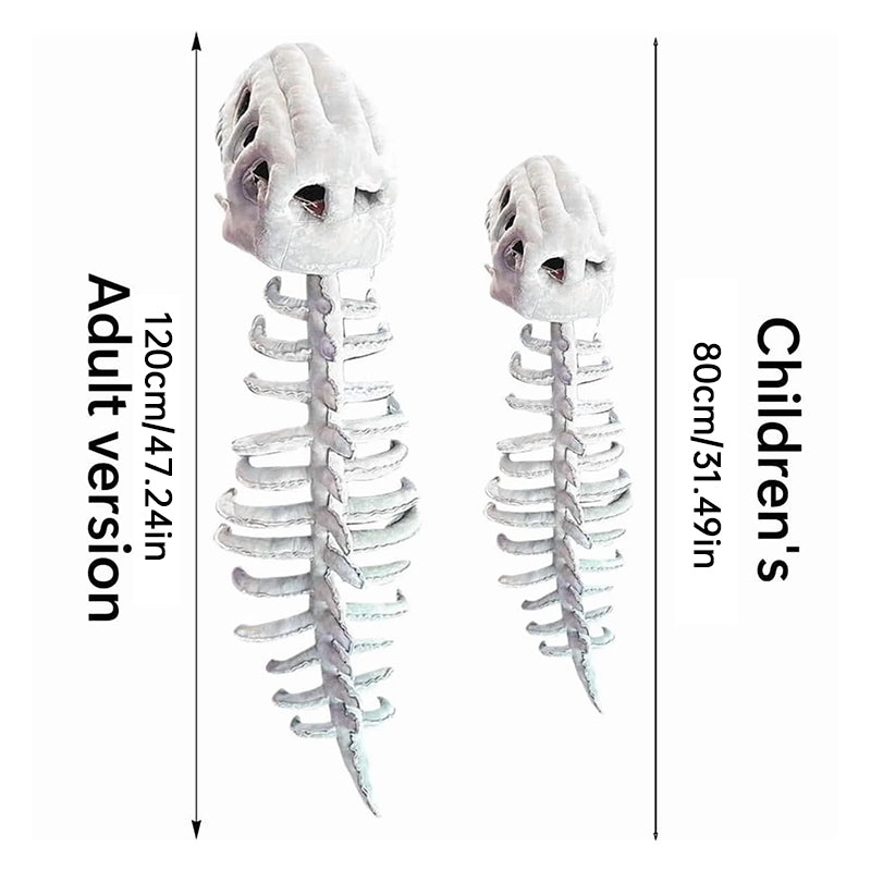 3D Dinosaur Skeleton Costume for Kids - Funny Dress-Up