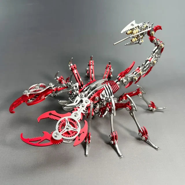 3D Metal Scorpion Model Kit for Steampunk Desk Display