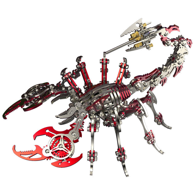 3D Metal Scorpion Model Kit for Steampunk Desk Display